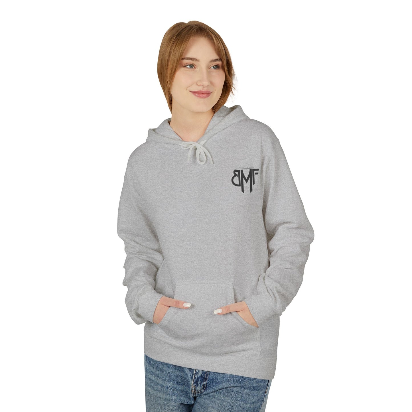 Hoodie BMF - Nintch Atchi Nintch | Streetwear engagé & Minimaliste Printify
