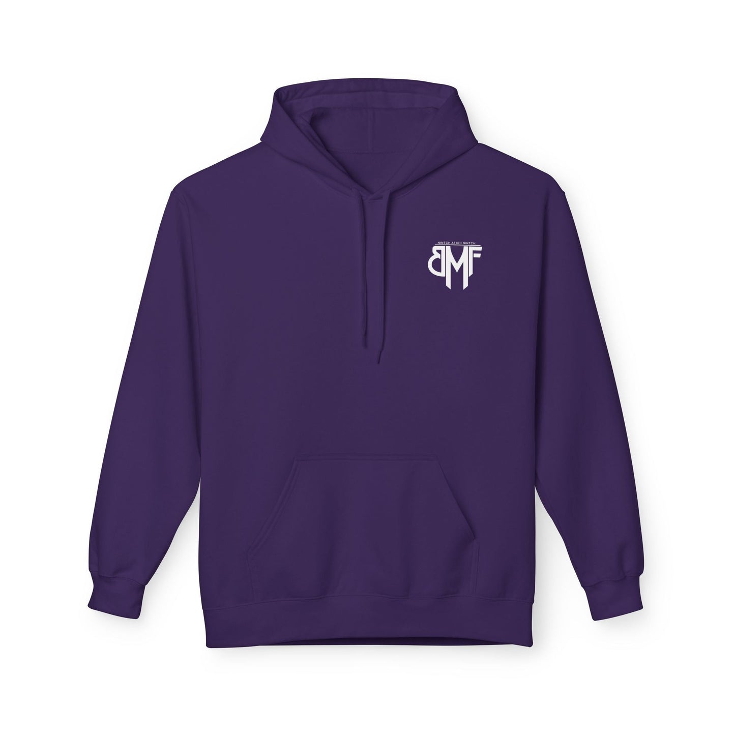 Hoodie BMF - Nintch Atchi Nintch | Streetwear engagé & Minimaliste Printify
