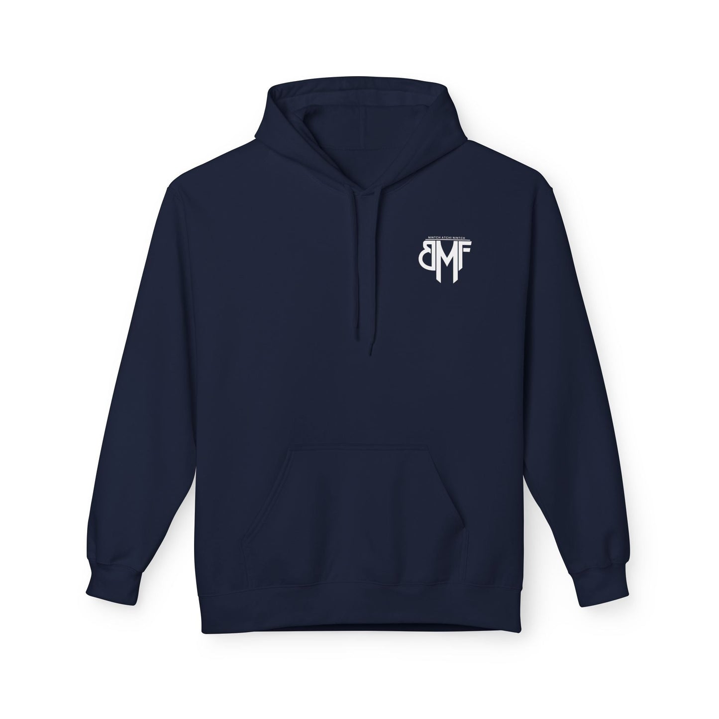 Hoodie BMF - Nintch Atchi Nintch | Streetwear engagé & Minimaliste Printify