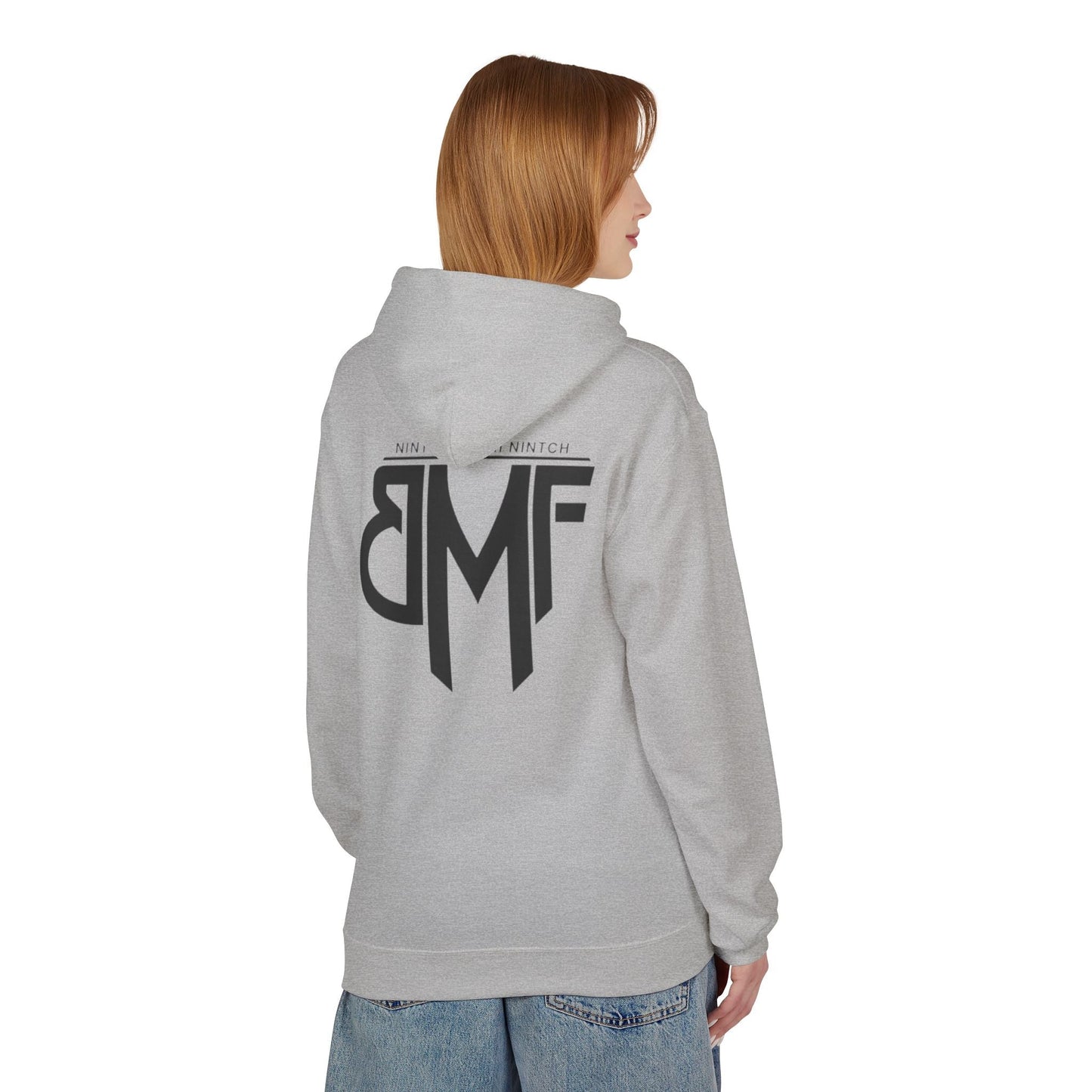 Hoodie BMF - Nintch Atchi Nintch | Streetwear engagé & Minimaliste Printify