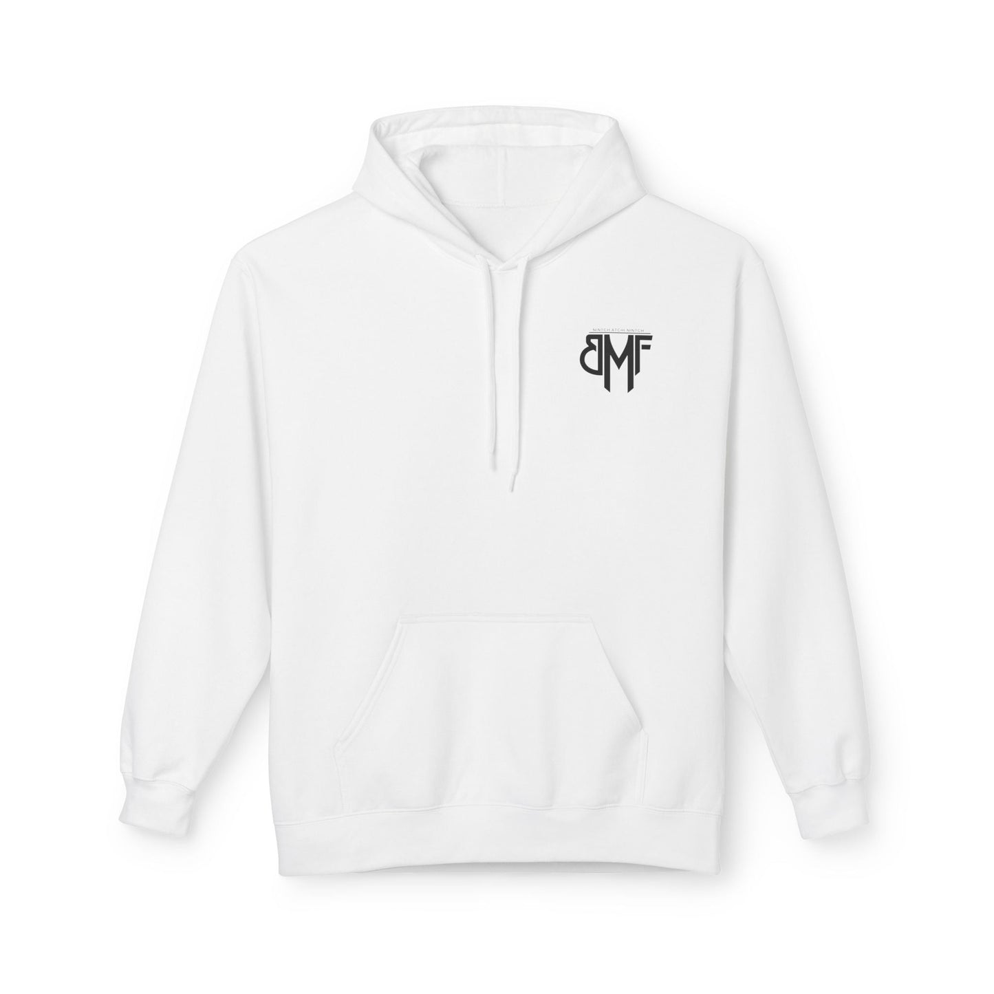Hoodie BMF - Nintch Atchi Nintch | Streetwear engagé & Minimaliste Printify