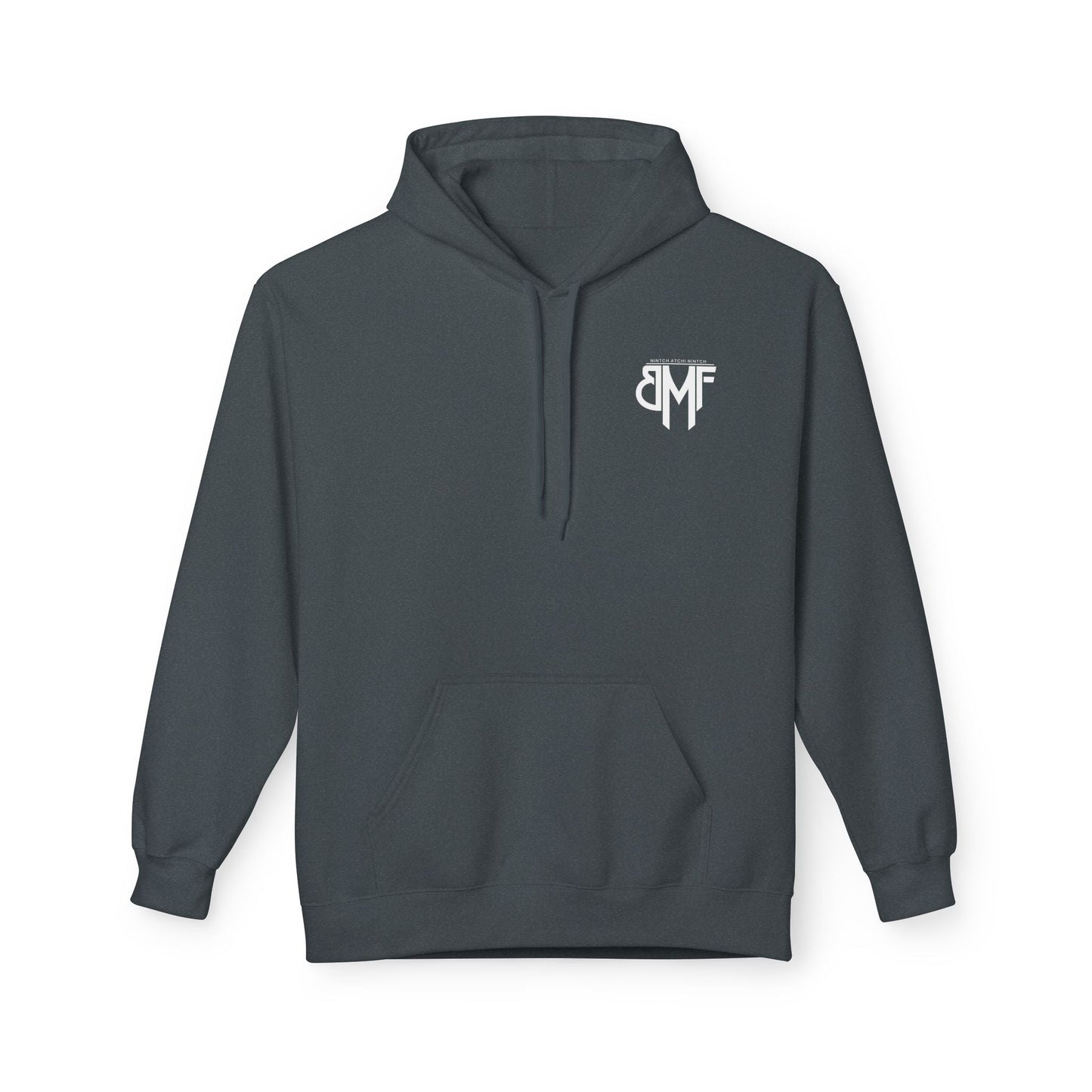 Hoodie BMF - Nintch Atchi Nintch | Streetwear engagé & Minimaliste Printify
