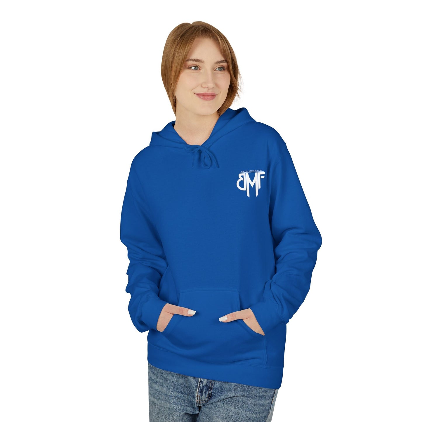 Hoodie BMF - Nintch Atchi Nintch | Streetwear engagé & Minimaliste Printify