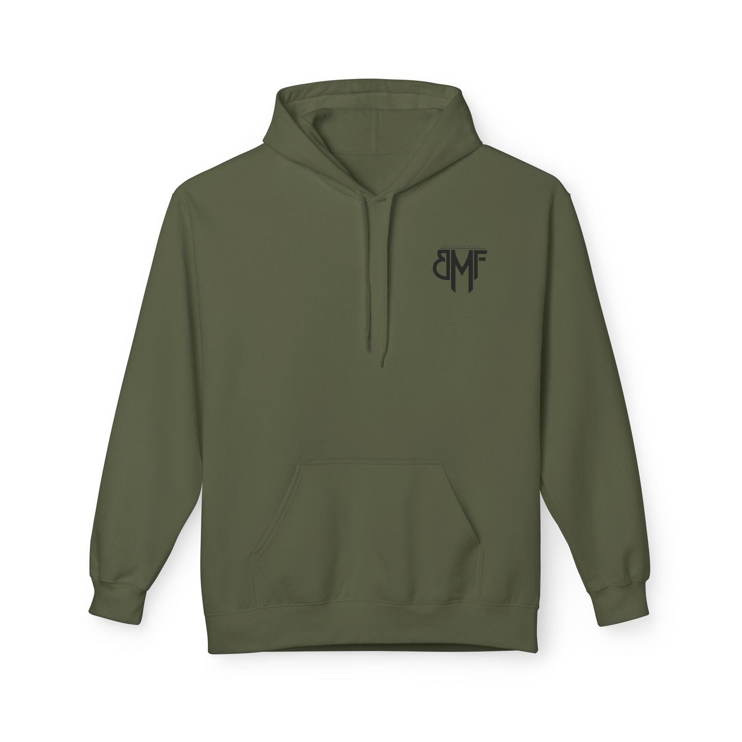 Hoodie BMF - Nintch Atchi Nintch | Streetwear engagé & Minimaliste Printify