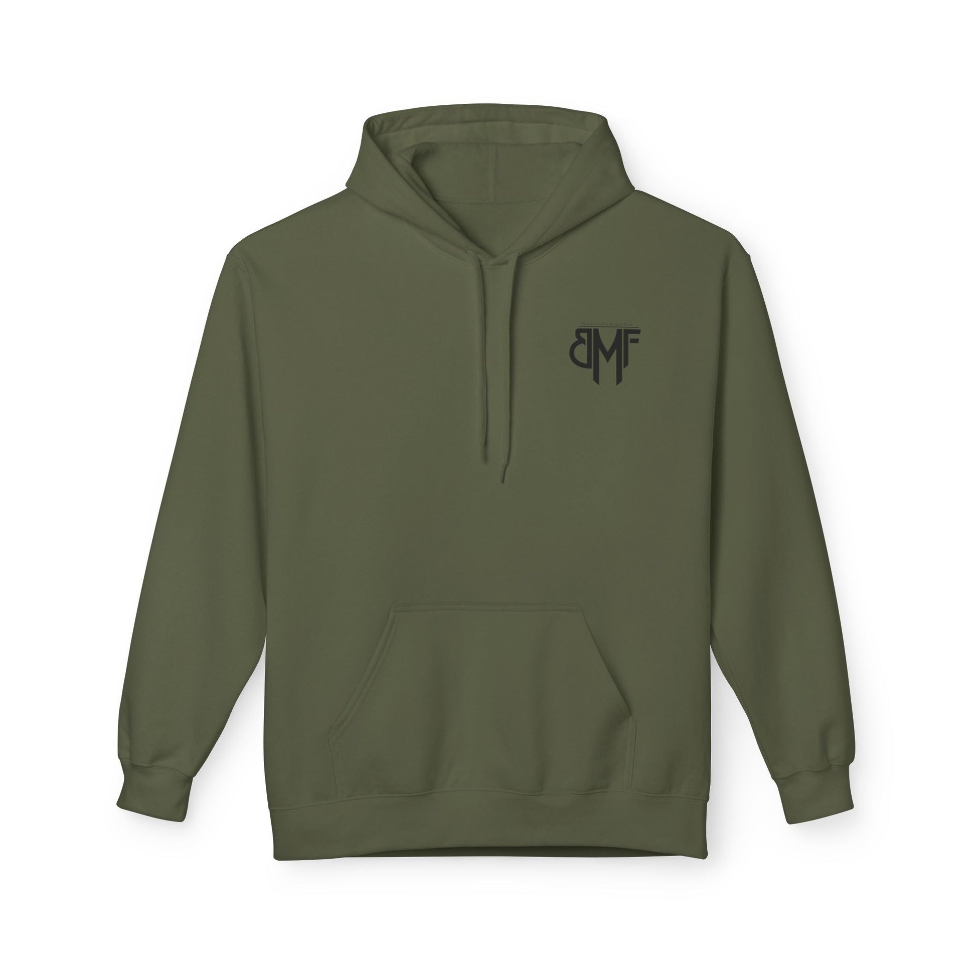 Hoodie BMF - Nintch Atchi Nintch | Streetwear engagé & Minimaliste Printify