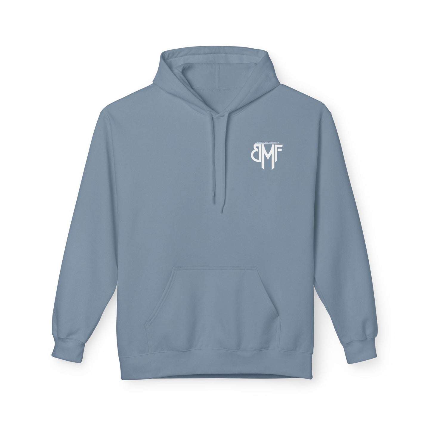 Hoodie BMF - Nintch Atchi Nintch | Streetwear engagé & Minimaliste Printify