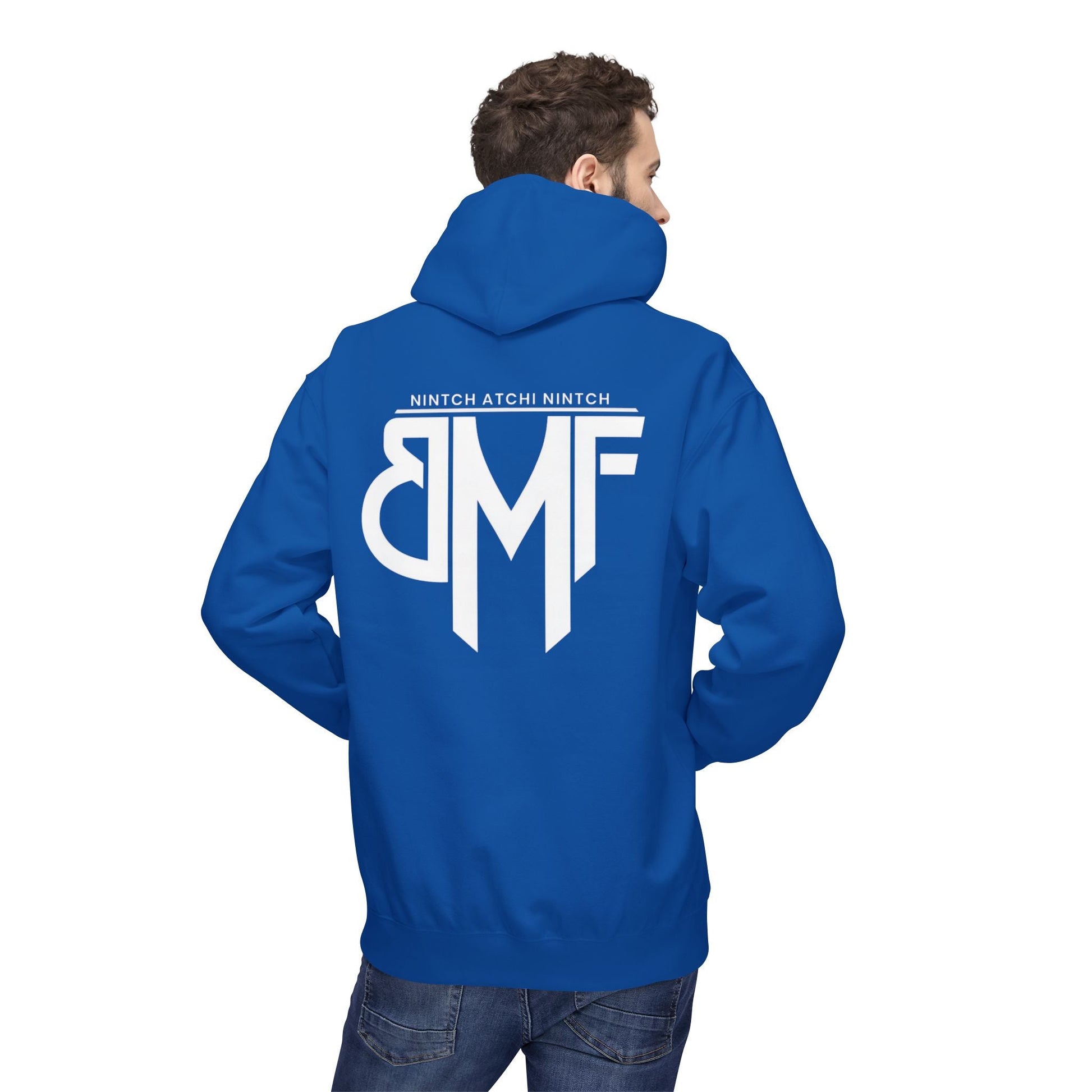 Hoodie BMF - Nintch Atchi Nintch | Streetwear engagé & Minimaliste Printify