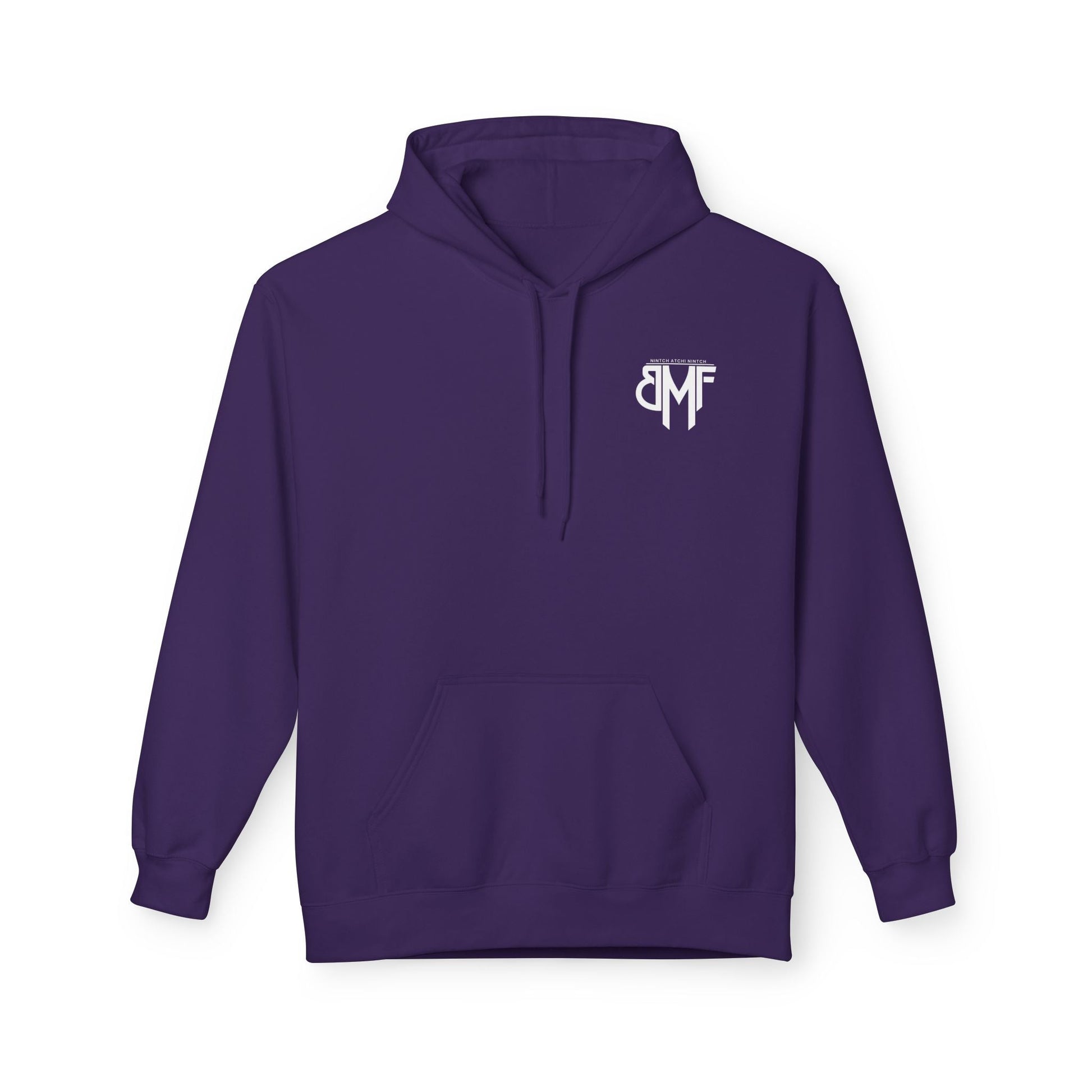 Hoodie BMF - Nintch Atchi Nintch | Streetwear engagé & Minimaliste Printify