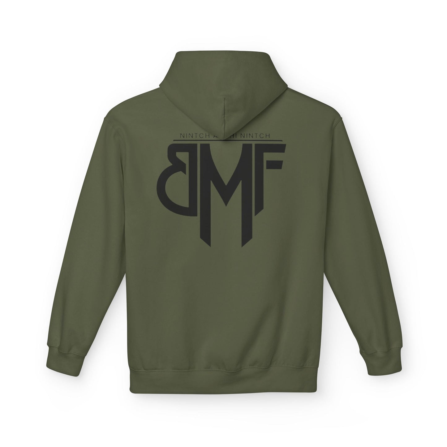 Hoodie BMF - Nintch Atchi Nintch | Streetwear engagé & Minimaliste Printify