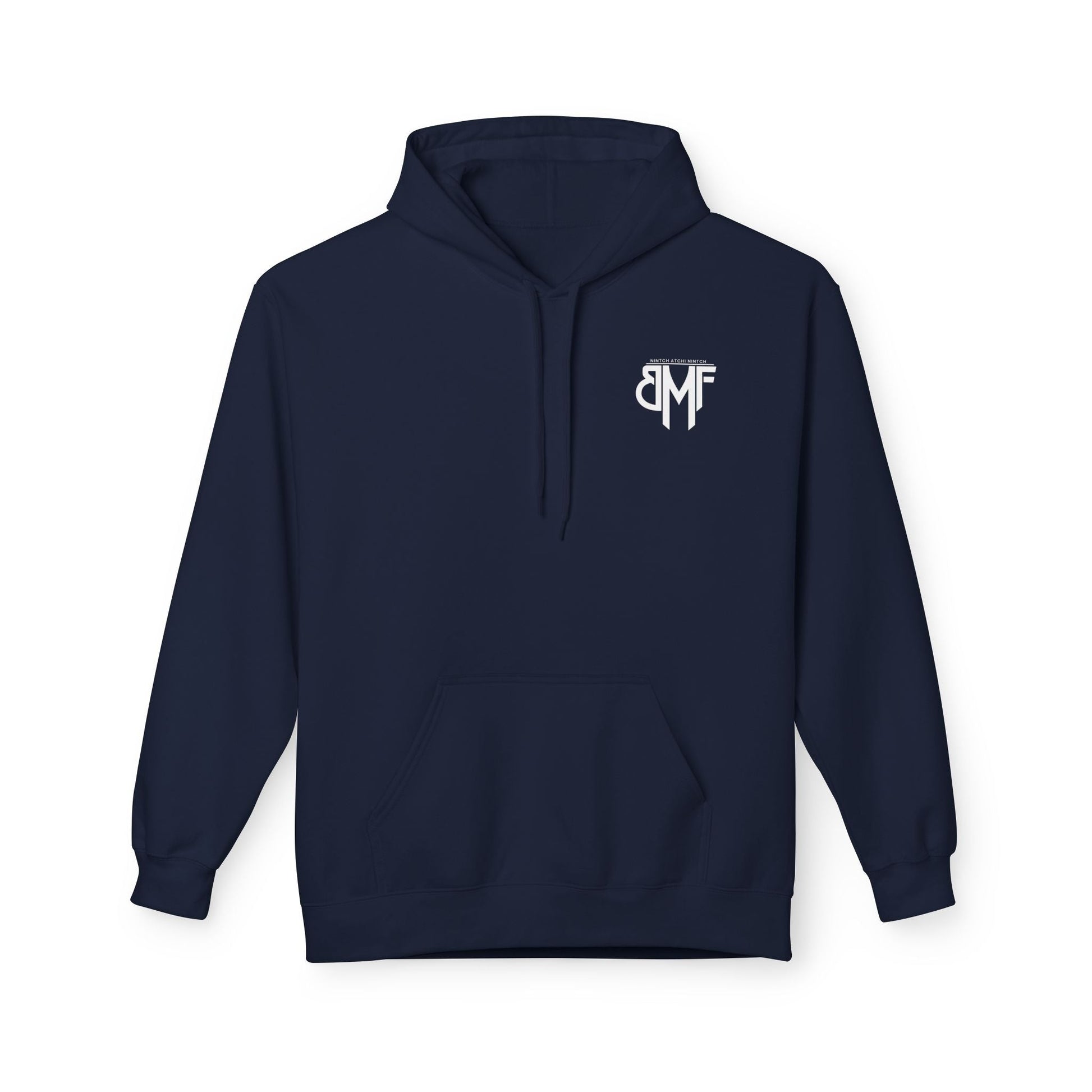 Hoodie BMF - Nintch Atchi Nintch | Streetwear engagé & Minimaliste Printify