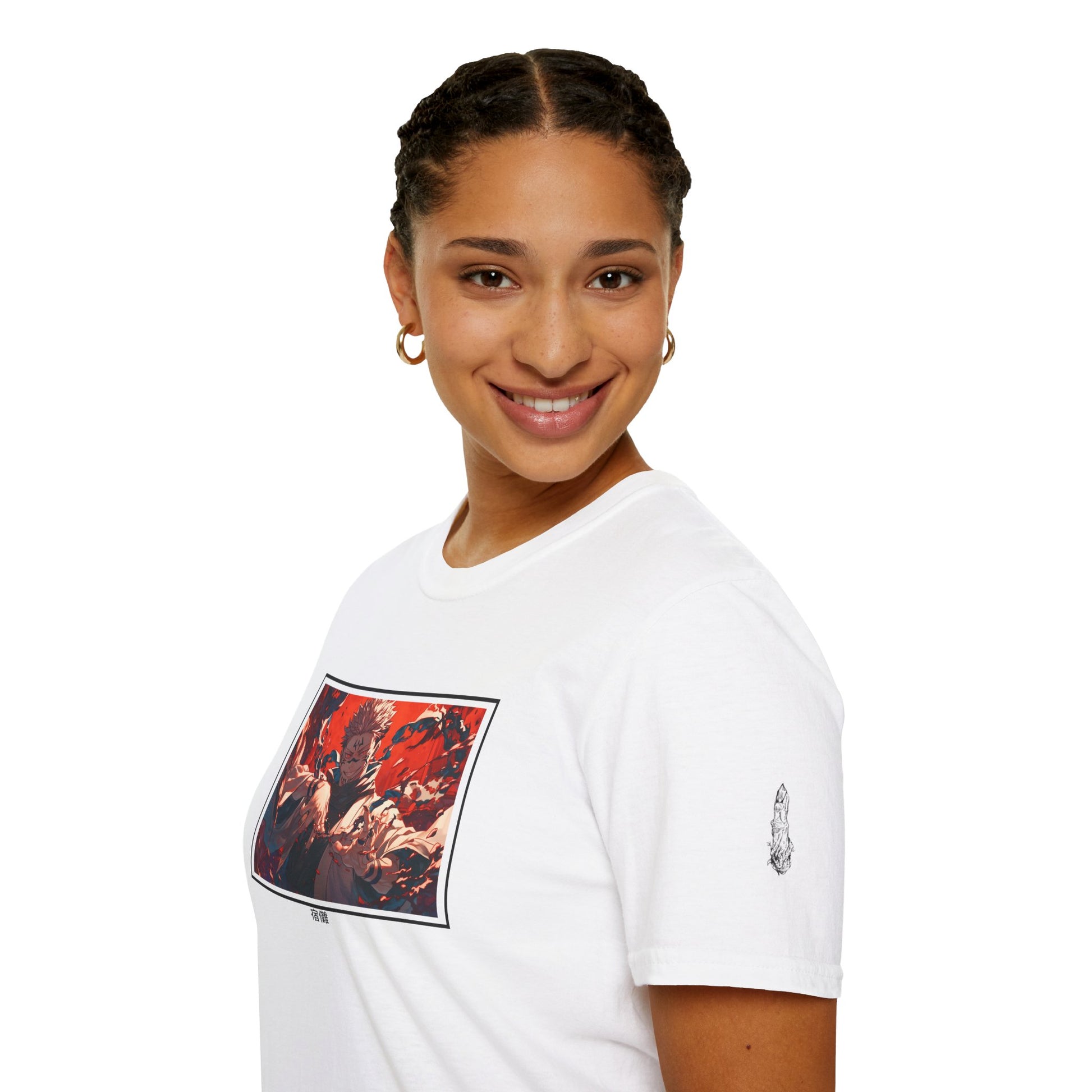 Ryomen Sukuna Jujutsu Kaisen – T-Shirt Printify