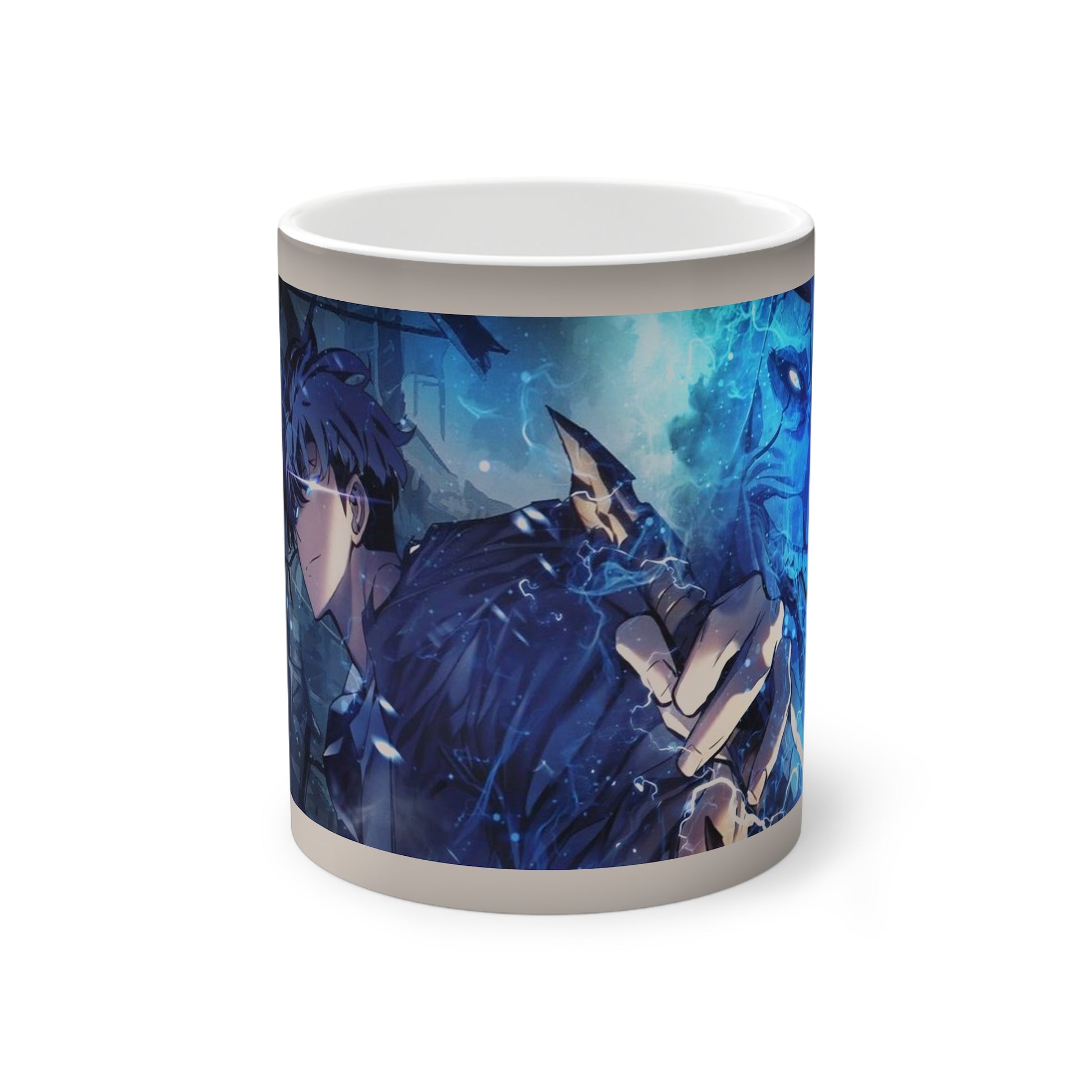 Solo leveling color changing mug Printify
