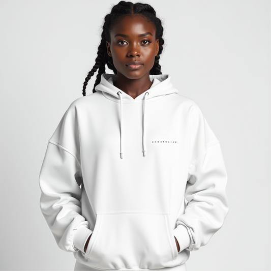 UNBOTHERED Essential Hoodie – Coupe intemporelle, confort quotidien, minimalisme affirmé Printify
