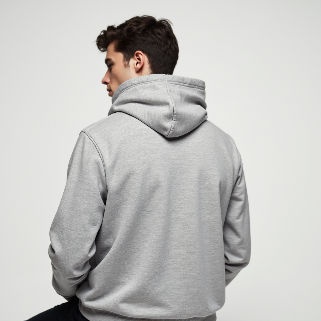UNBOTHERED Essential Hoodie – Coupe intemporelle, confort quotidien, minimalisme affirmé Printify
