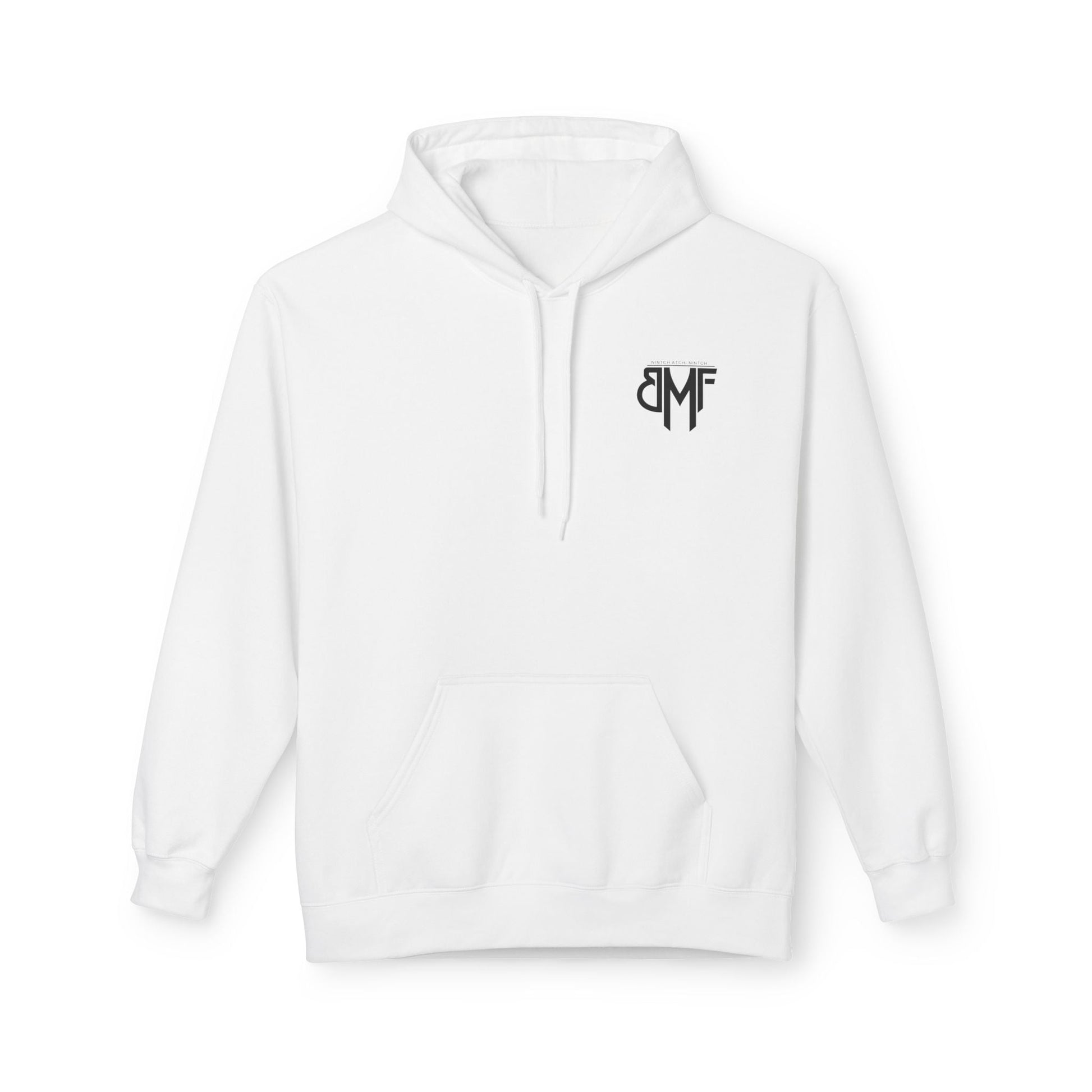 Hoodie BMF - Nintch Atchi Nintch | Streetwear engagé & Minimaliste Printify