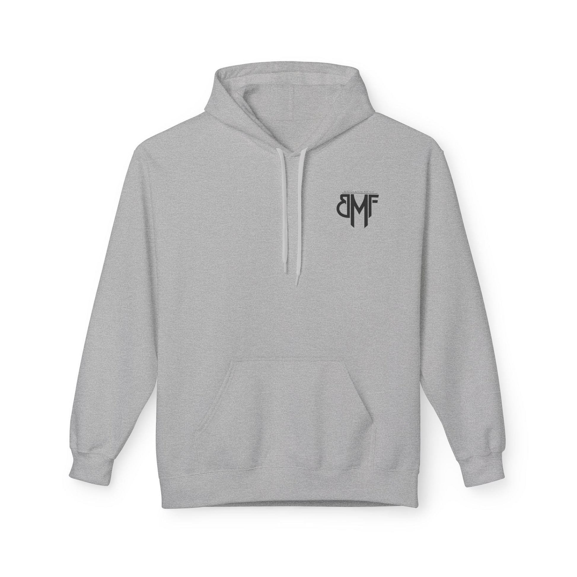 Hoodie BMF - Nintch Atchi Nintch | Streetwear engagé & Minimaliste Printify